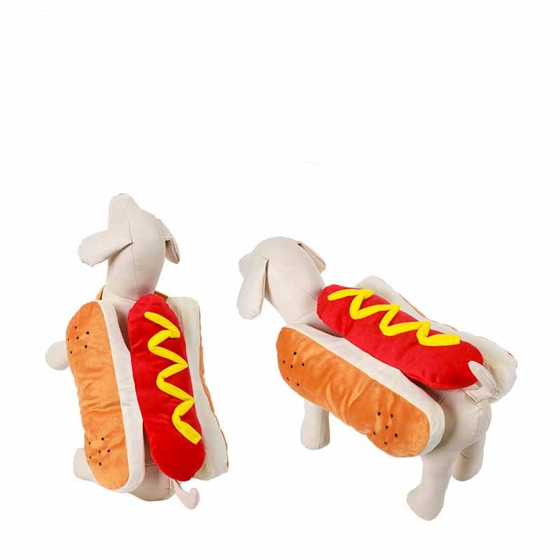 Funny Halloween Costumes For Dogs Puppy Pet Clothing Hot Dog Design Dog Clothes Pet Apparel Dressing Up Cat Party Costume Suit - Image 8