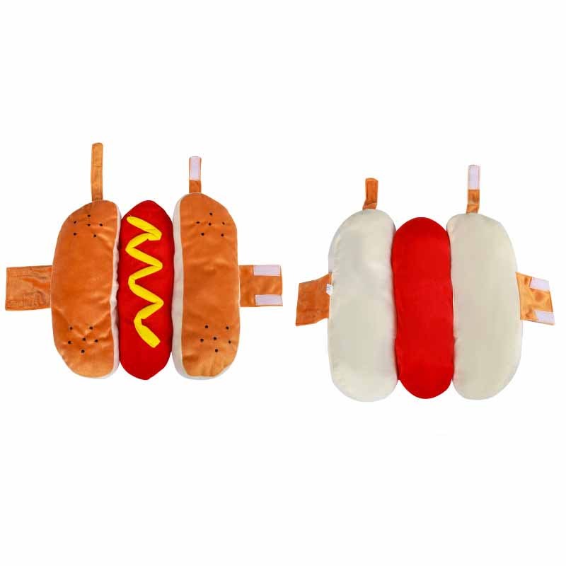 Funny Halloween Costumes For Dogs Puppy Pet Clothing Hot Dog Design Dog Clothes Pet Apparel Dressing Up Cat Party Costume Suit - Image 6