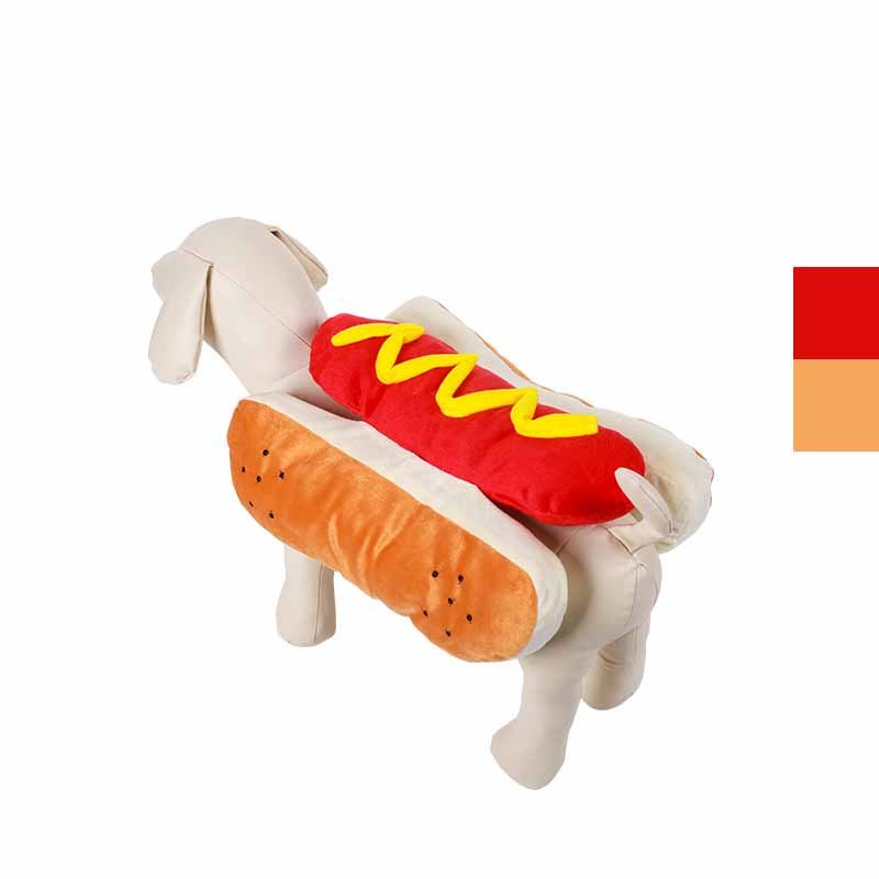 Funny Halloween Costumes For Dogs Puppy Pet Clothing Hot Dog Design Dog Clothes Pet Apparel Dressing Up Cat Party Costume Suit - Image 5