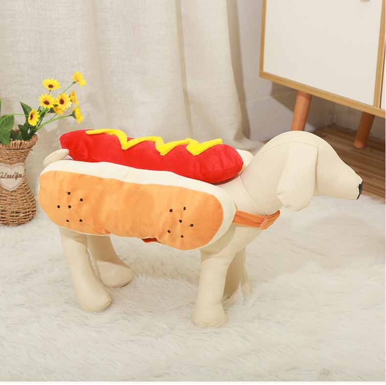 Funny Halloween Costumes For Dogs Puppy Pet Clothing Hot Dog Design Dog Clothes Pet Apparel Dressing Up Cat Party Costume Suit - Image 7